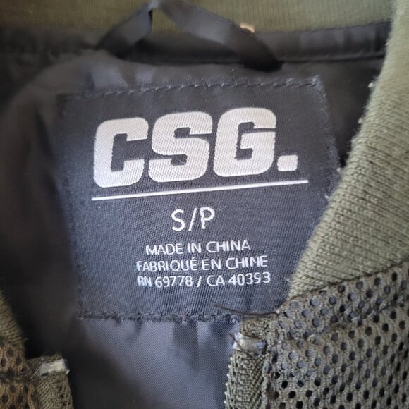CSG Mens Camo Jacket Size - Picture 3 of 5
